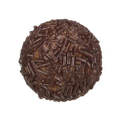 Jag Couture London - New York Prosecco truffle - milk chocolate enrobed prosecco cream rolled in dark vermicelli 11.1g