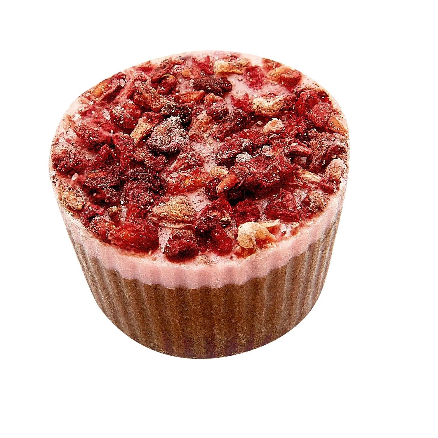 Jag Couture London - New York Raspberry Cup - white chocolate cup with freeze dried raspberry pieces 12g approx 860g