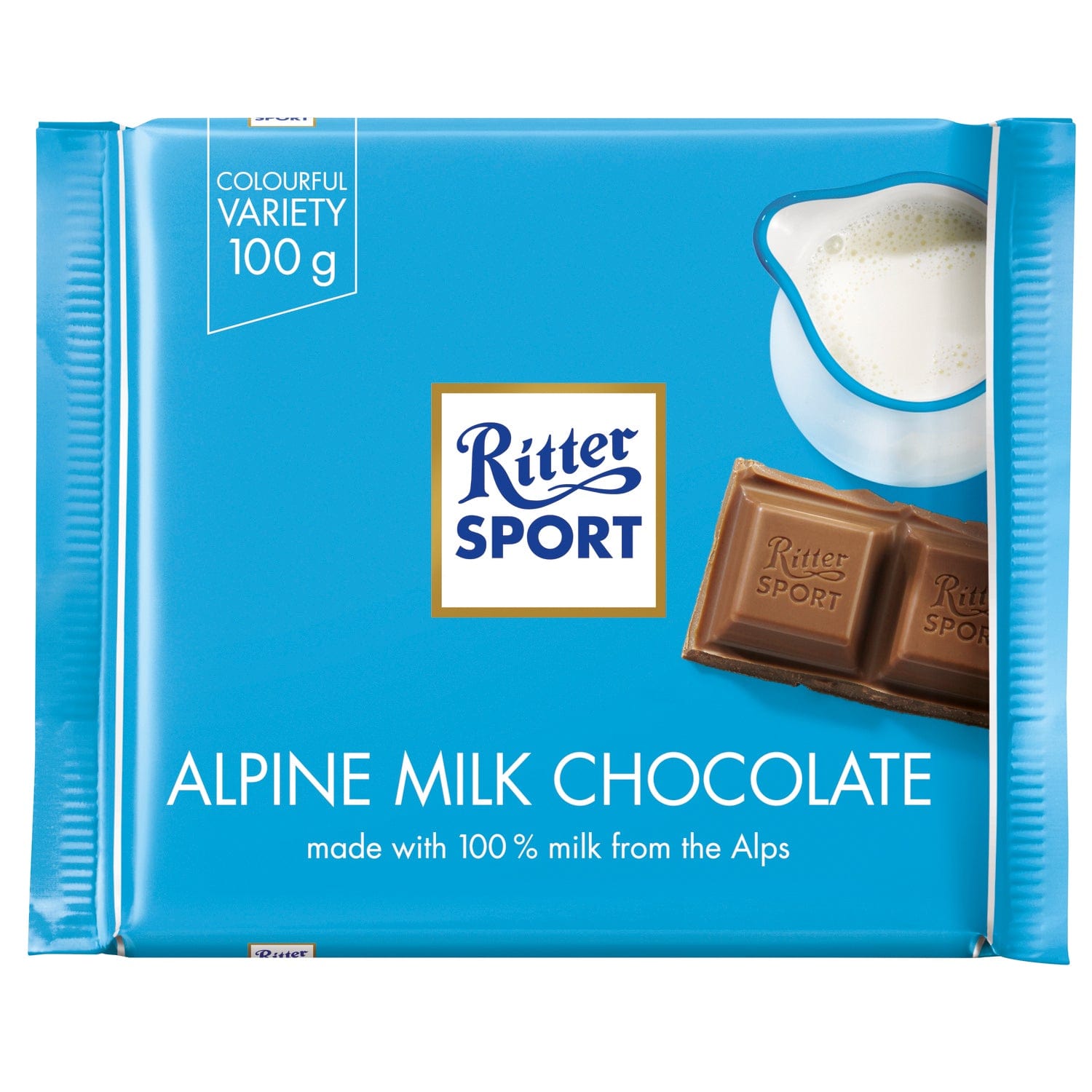 Jag Couture London - New York Ritter Sport Alpine milk chocolate bar