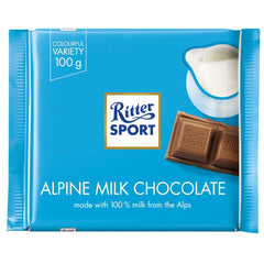 Jag Couture London - New York Ritter Sport Alpine milk chocolate bar