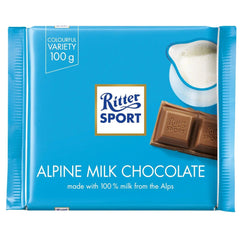 Jag Couture London - New York Ritter Sport Alpine milk chocolate bar