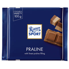Jag Couture London - New York Ritter Sport milk chocolate covered fine praline bar