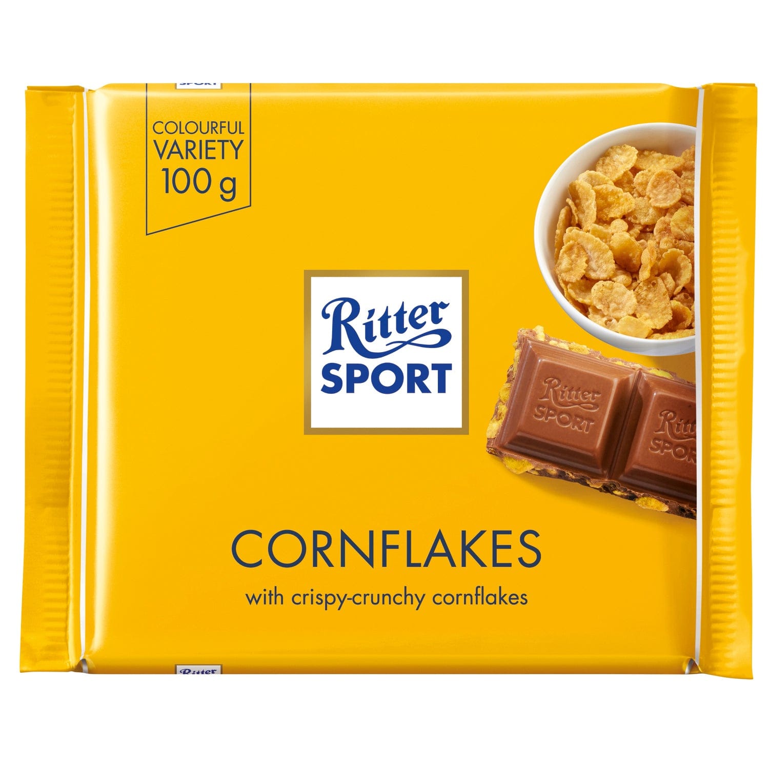 Jag Couture London - New York Ritter Sport milk chocolate with cornflakes bar