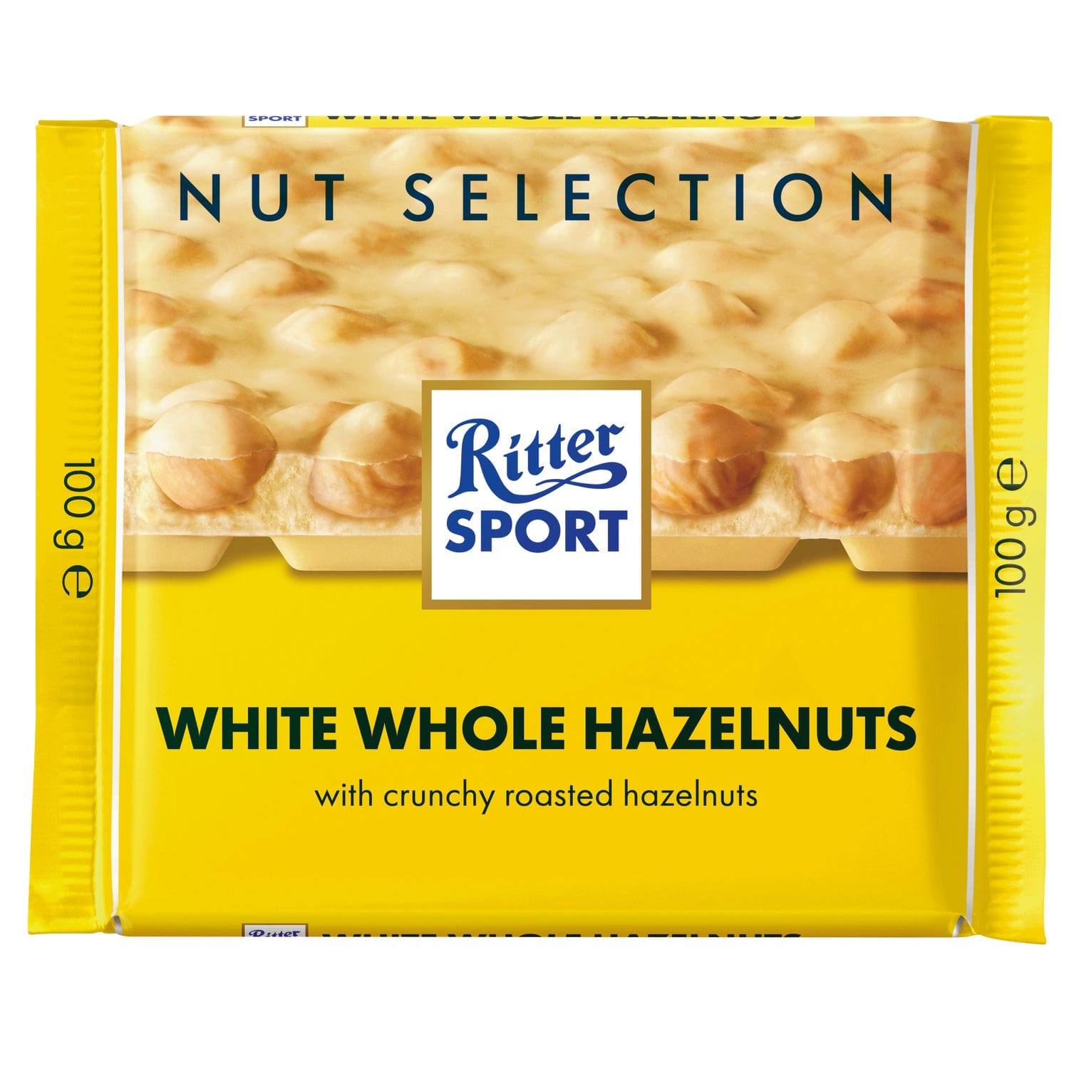 Jag Couture London - New York Ritter Sport white chocolate with whole hazelnuts bar