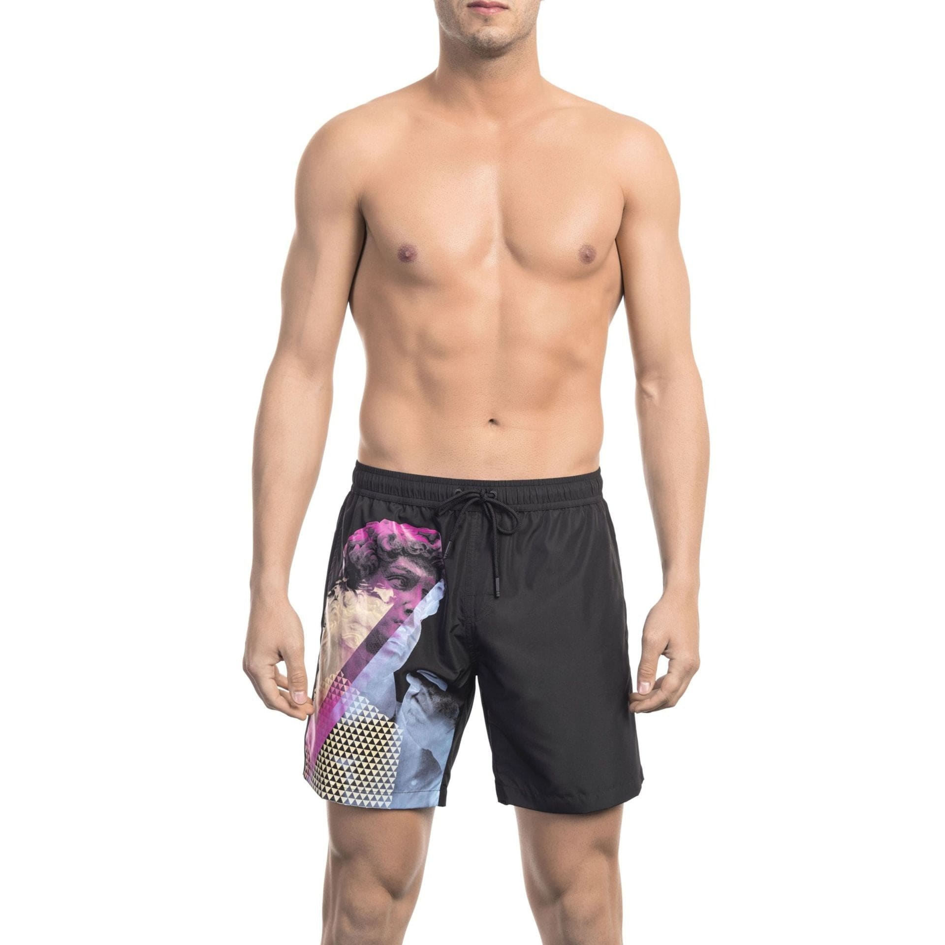 Jag Couture London - New York S Bikkembergs Beachwear BKK1MBM14_BLACK