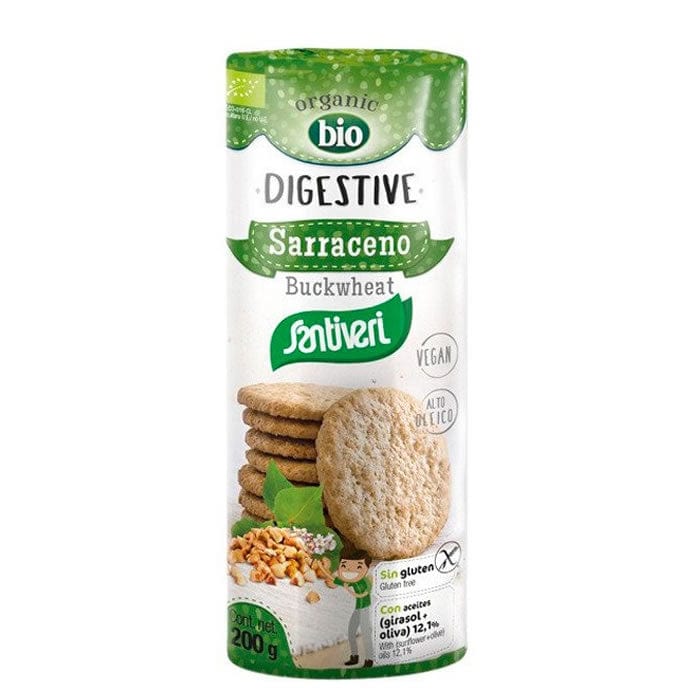 Jag Couture London - New York Santiveri Digestive Buckwheat Digestive Biscuits 200g