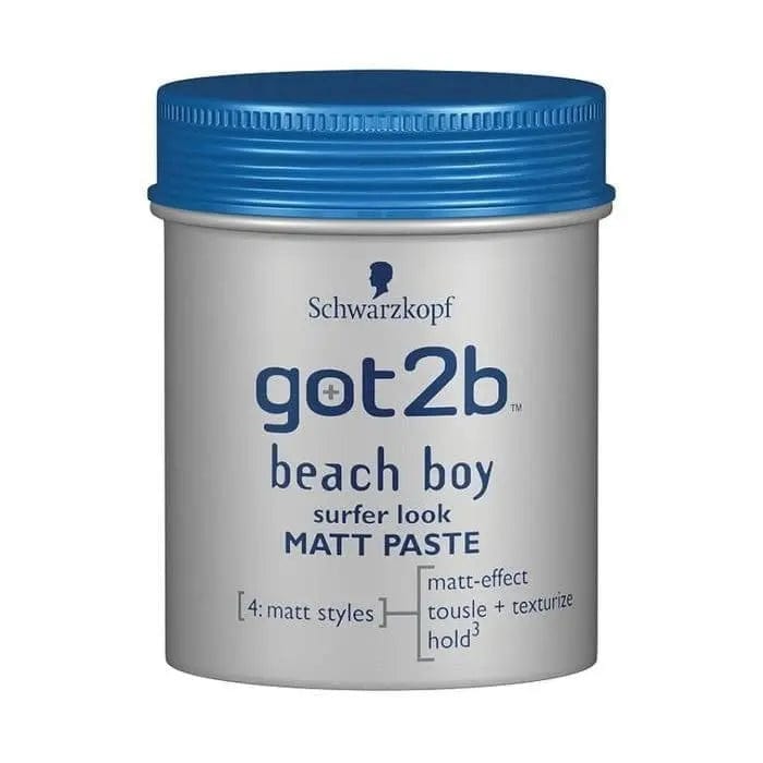 Jag Couture London - New York Schwarzkopf Got2b Beach Boy Matt Paste Surfer Look 100ml