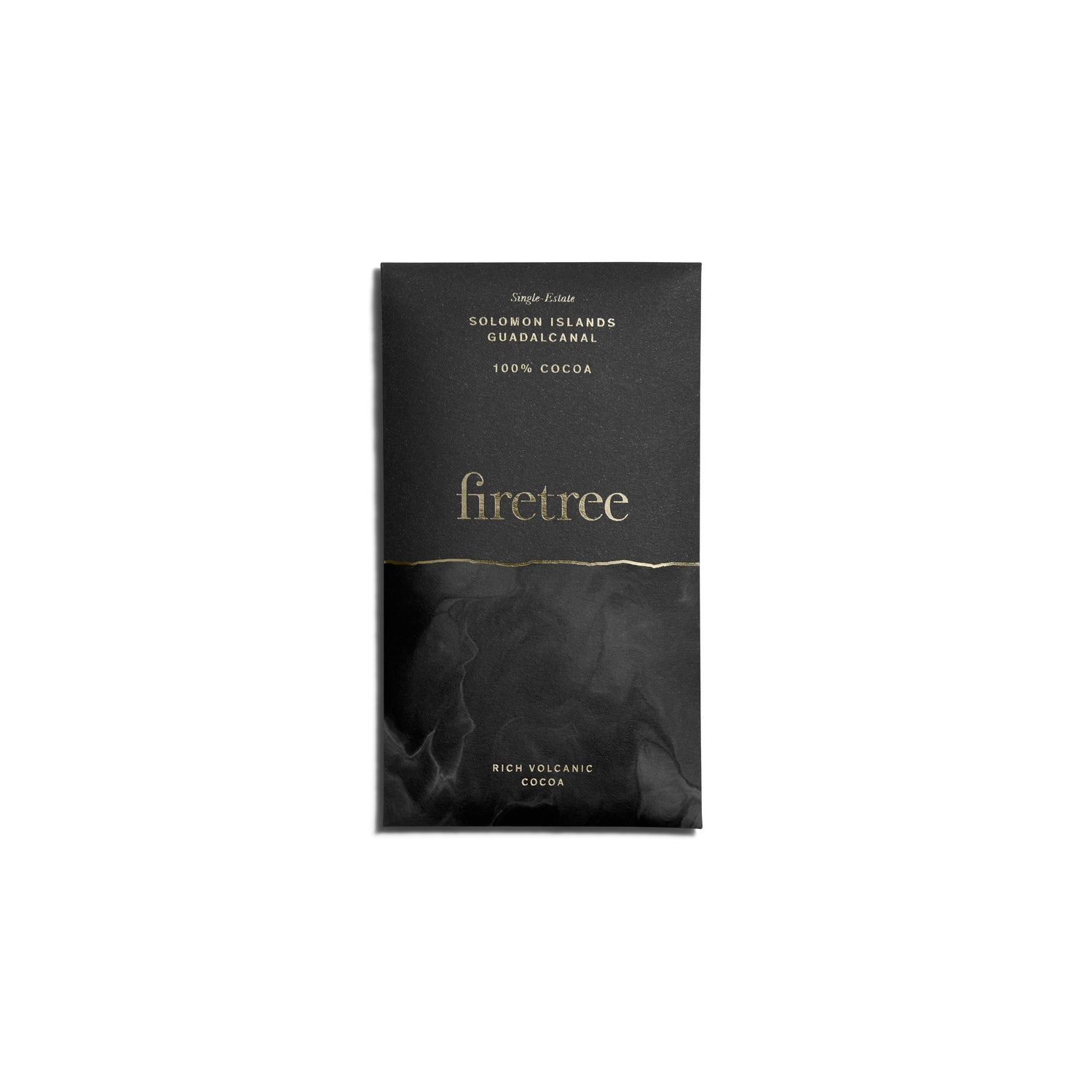 Jag Couture London - New York Solomon Islands Guadalcanal 100% rich volcanic dark chocolate bar