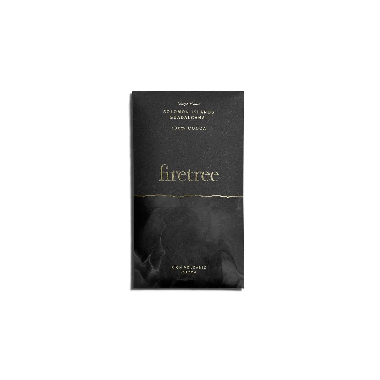 Jag Couture London - New York Solomon Islands Guadalcanal 100% rich volcanic dark chocolate bar