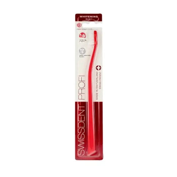 Jag Couture London - New York Swissdent Profi Whitening Classic Toothbrush Red