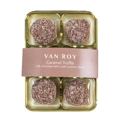 Jag Couture London - New York Van Roy 6 pack of caramel truffles in cello