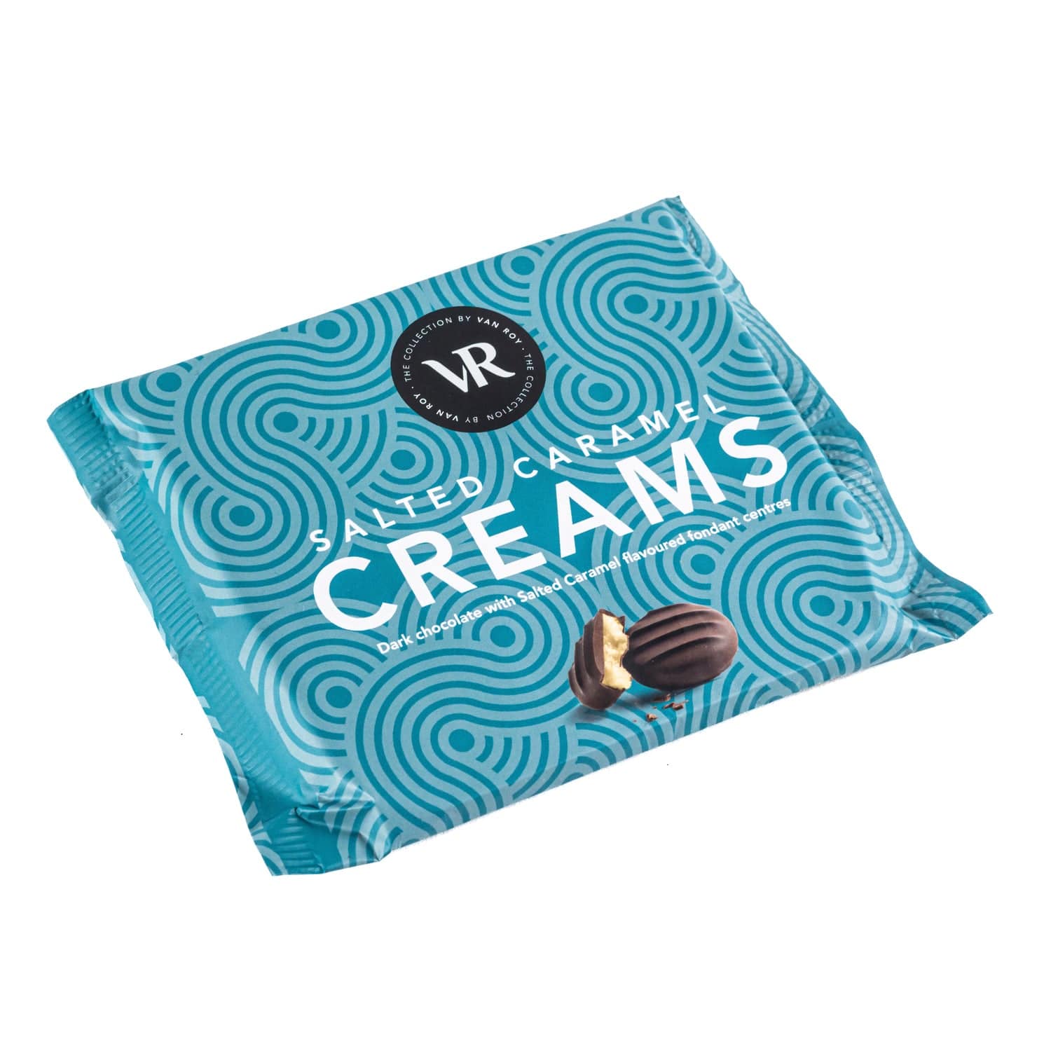 Jag Couture London - New York Van Roy salted caramel fondant creams square pack