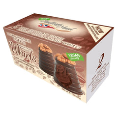 Jag Couture London - New York Vegan friendly dark chocolate coffee ganache walnut whirls twin pack