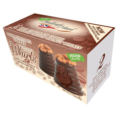 Jag Couture London - New York Vegan friendly dark chocolate coffee ganache walnut whirls twin pack
