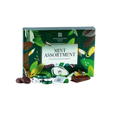 Jag Couture London - New York Whitakers dark and milk chocolate mint collection in carton