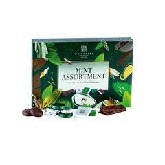 Jag Couture London - New York Whitakers dark and milk chocolate mint collection in carton