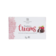 Jag Couture London - New York Whitakers dark chocolate covered raspberry fondant creams in carton