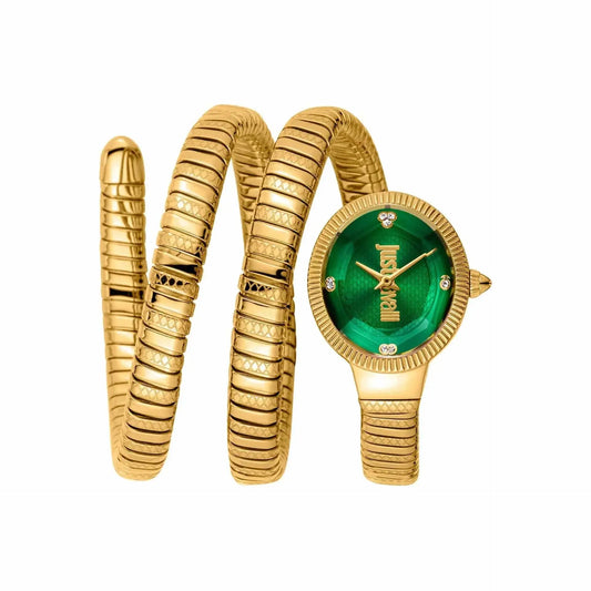 Experience-the-Allure-of-Nature-with-Just-Cavalli-s-X093_JC1L269M0035-Snake-Watch Jag Couture London - New York