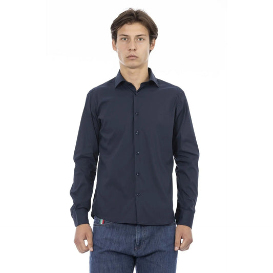 Experience-the-Luxurious-Elegance-of-Baldinini-Trend-MELODY_906BLU-Shirt Jag Couture London - New York