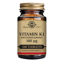 Solgar Vitamin K1 100cmg 100 Tablets