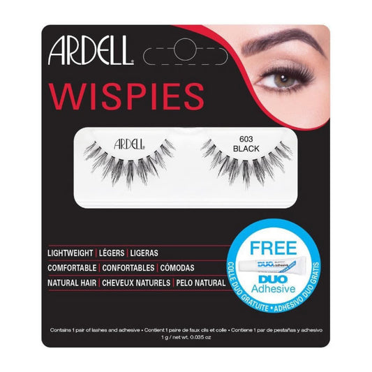 Ardell Wispies Lashes 603 Black Set 2 Pieces