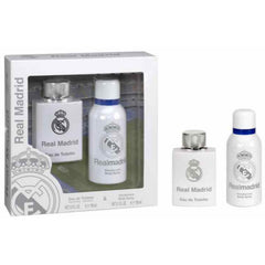 Real Madrid Eau De Toilette Spray 100ml Set 2 Pieces