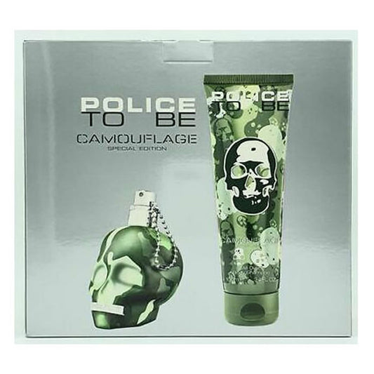 Police To Be Camouflage Eau De Toilete Spray 40ml Set 2 Pieces