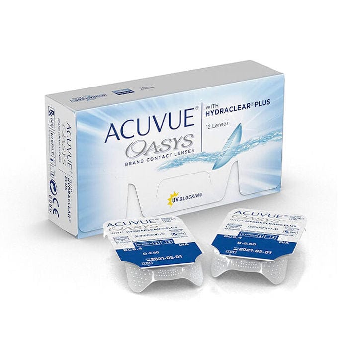 Acuvue Oasys Hydraclear Contact Lenses -2.00 Bc/8.4 12 pcs.