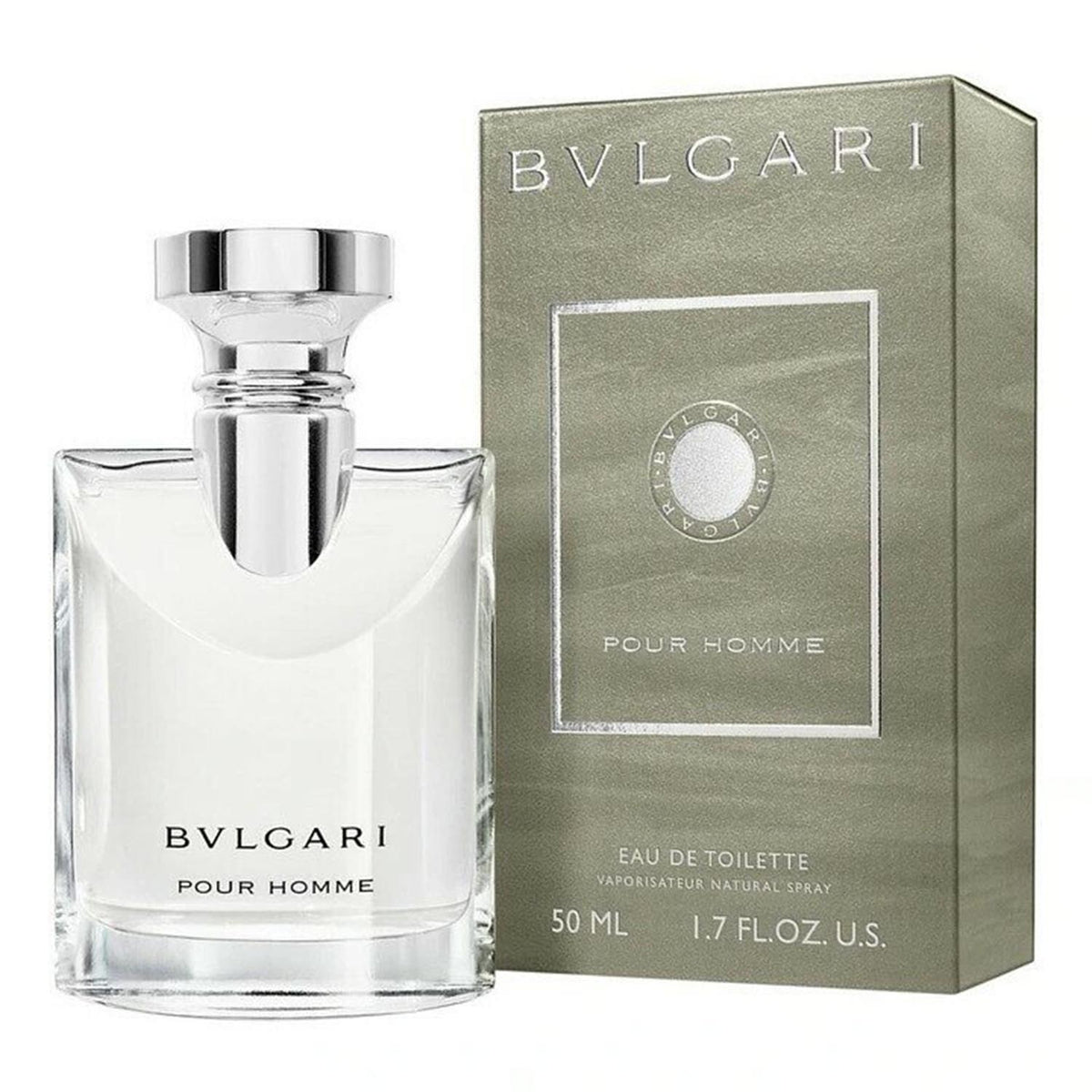 Bvlgari Pour Homme Eau De Toilette Natural Spray 50ml