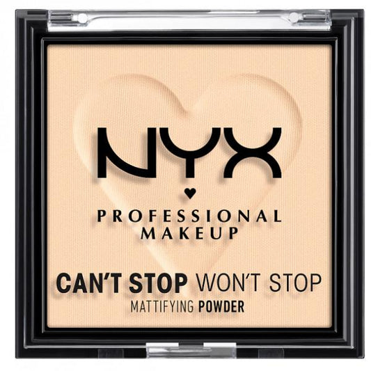 Nyx Can't Stop Won't Stop Mattifying Powder Light Jag Couture London - New York