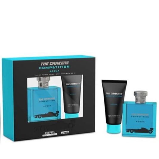 Ferrari The Drakers Competicion Acqua Eau De Toilete Spray 100ml Set 2 Pieces