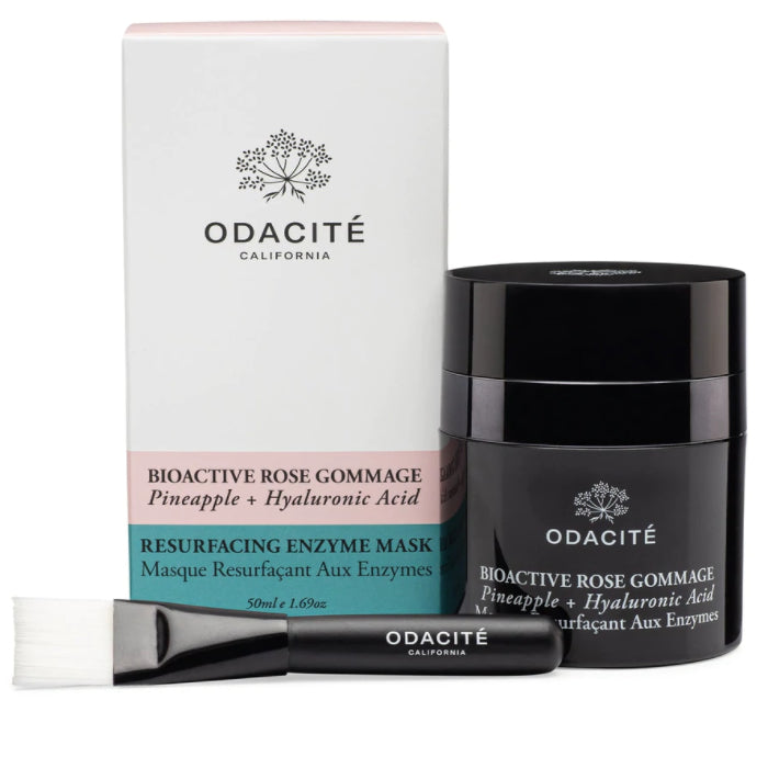 Odacité Pineapple + Hyaluronic Acid Bioactive Rose Gommage 50ml