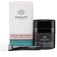 Odacité Pineapple + Hyaluronic Acid Bioactive Rose Gommage 50ml