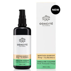 Odacité Montana Harvest Hemp Sea Buckthorn Omega Oil Cleanser 100ml