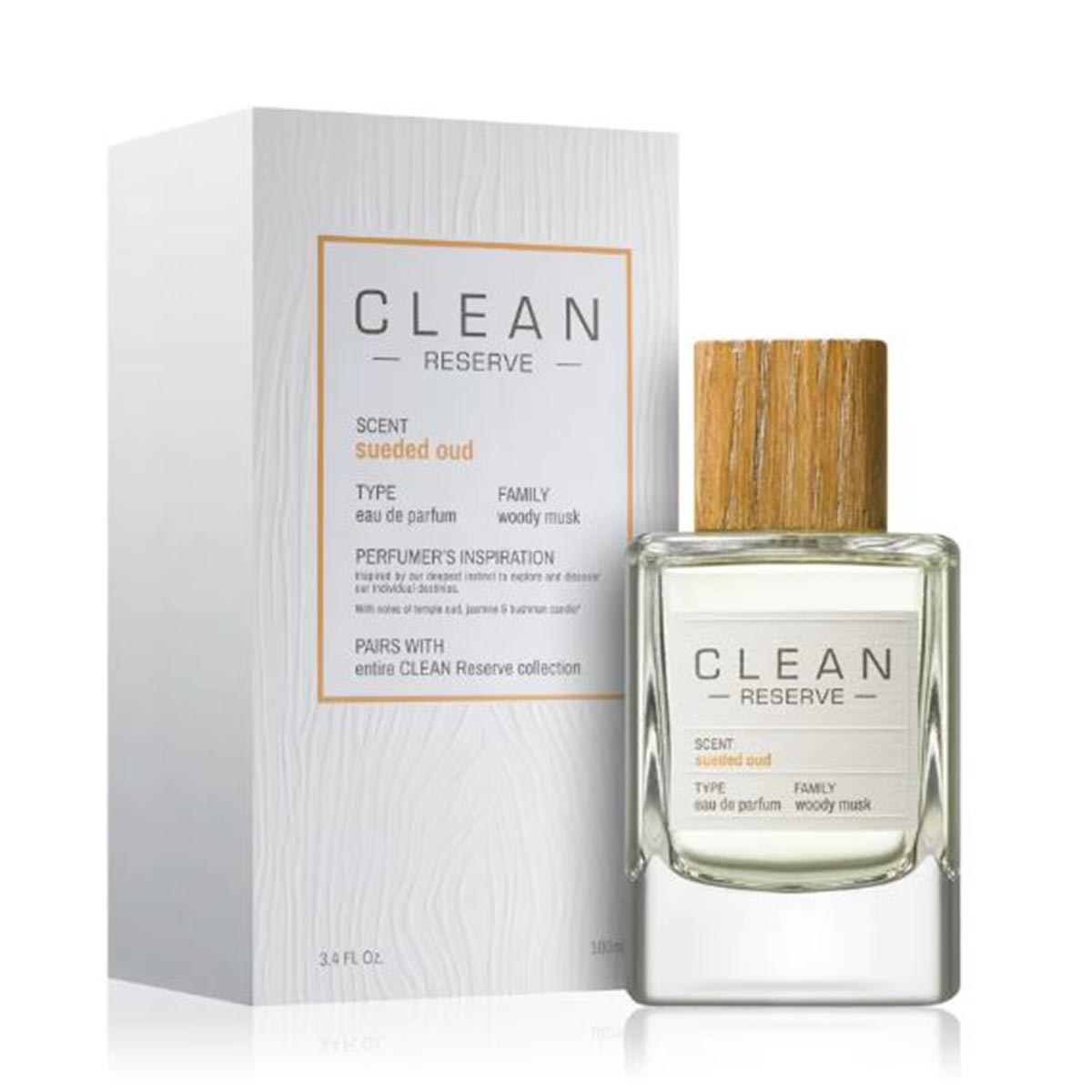 Clean Dyal Sueded Oud Eau De Parfum 50ml Spray