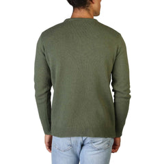 100% Cashmere C-NECK-M_170-BRITISH-GREEN Jag Couture London - New York