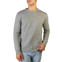 100% Cashmere C-NECK-M_800-GREY Jag Couture London - New York