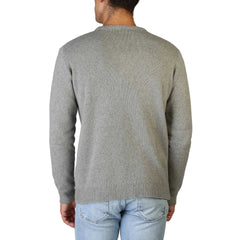 100% Cashmere C-NECK-M_800-GREY Jag Couture London - New York