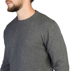 100% Cashmere C-NECK-M_820-GREY Jag Couture London - New York