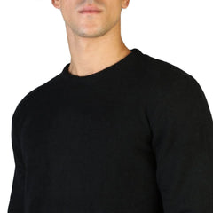 100% Cashmere C-NECK-M_900-BLACK Jag Couture London - New York