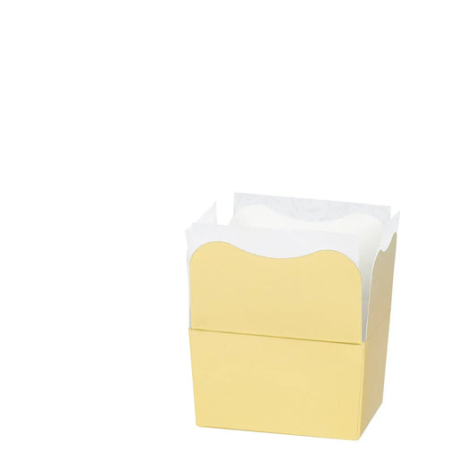 125g matt gold ballotin (with glassine liners) 90 x 60 x 57 Jag Couture London - New York