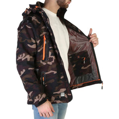 Geographical Norway Techno-camo_man_kaki-orange