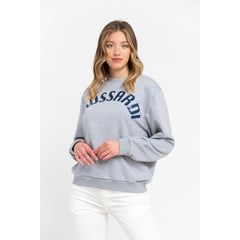 Trussardi 36F000321T002191_E696MelangeGreyPrintBlue