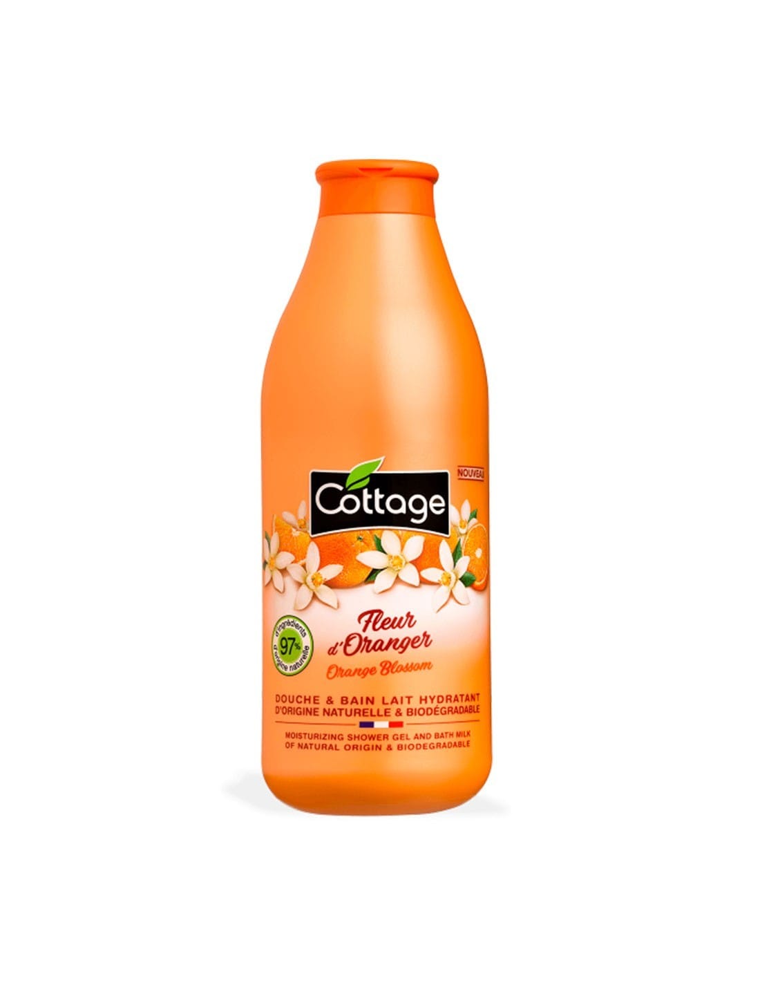 Cottage Hidratante Gel De Ducha Cremoso Flor De Azahar 750ml