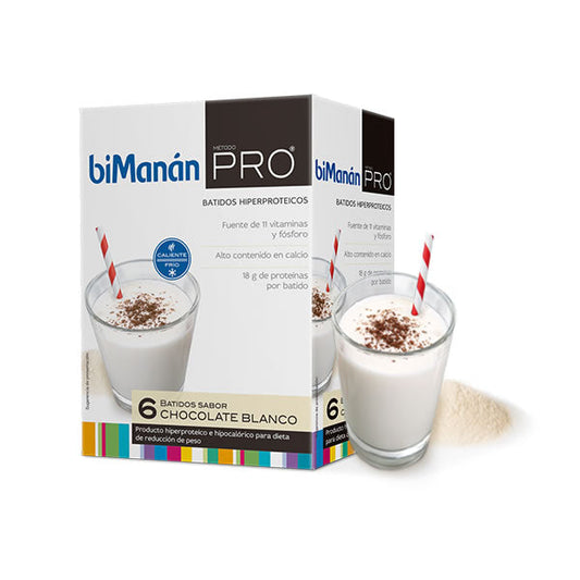 Bimanán Pro 6 White Chocolate-Flavoured Milkshakes 150g Jag Couture London - New York