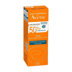 Avene Sunscreen Face Fluid Dry Touch Normal To Combination Skin Spf50+ 50ml