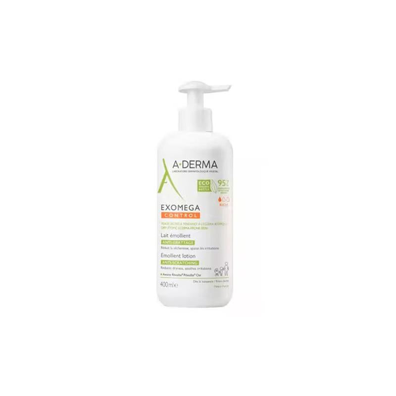 A-Derma Exomega Control Emollient Milk 400ml