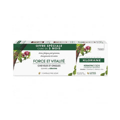 Klorane KeratinCaps Strength and Vitality 3x30 Capsules