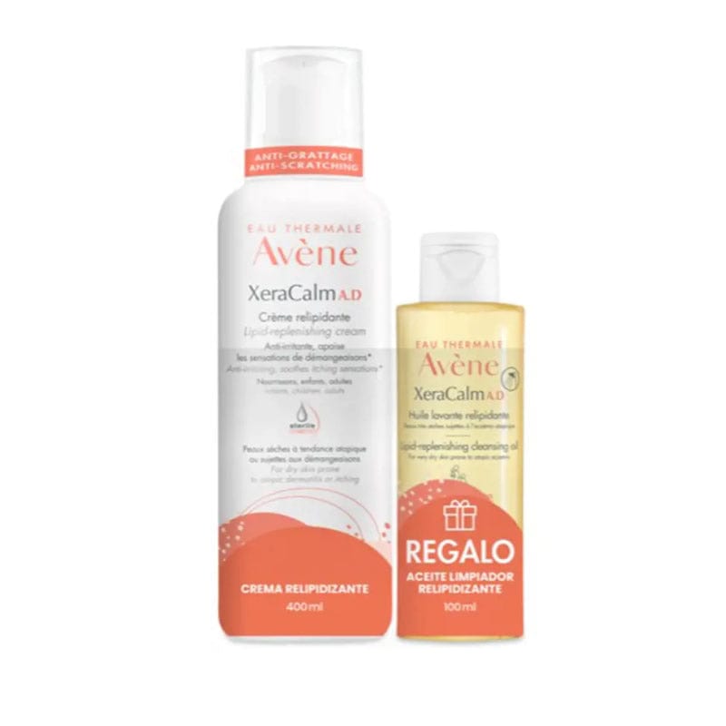 Avene Xeracalm A.D Relipidising Cream 400ml Set 2 Pieces