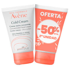 Avene cold cream red 2x50ml